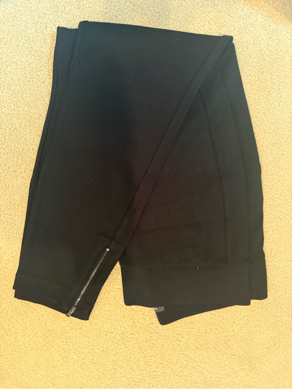 Black Women’s Zipped Hem Pants